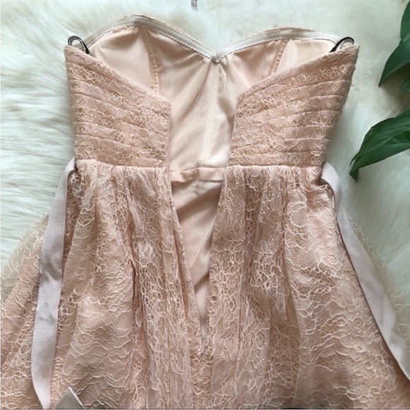 Jenny Yoo Lace Midi Bridesmaid Gown - Picture 6 of 9